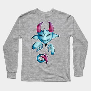 Ghostly Demon Long Sleeve T-Shirt